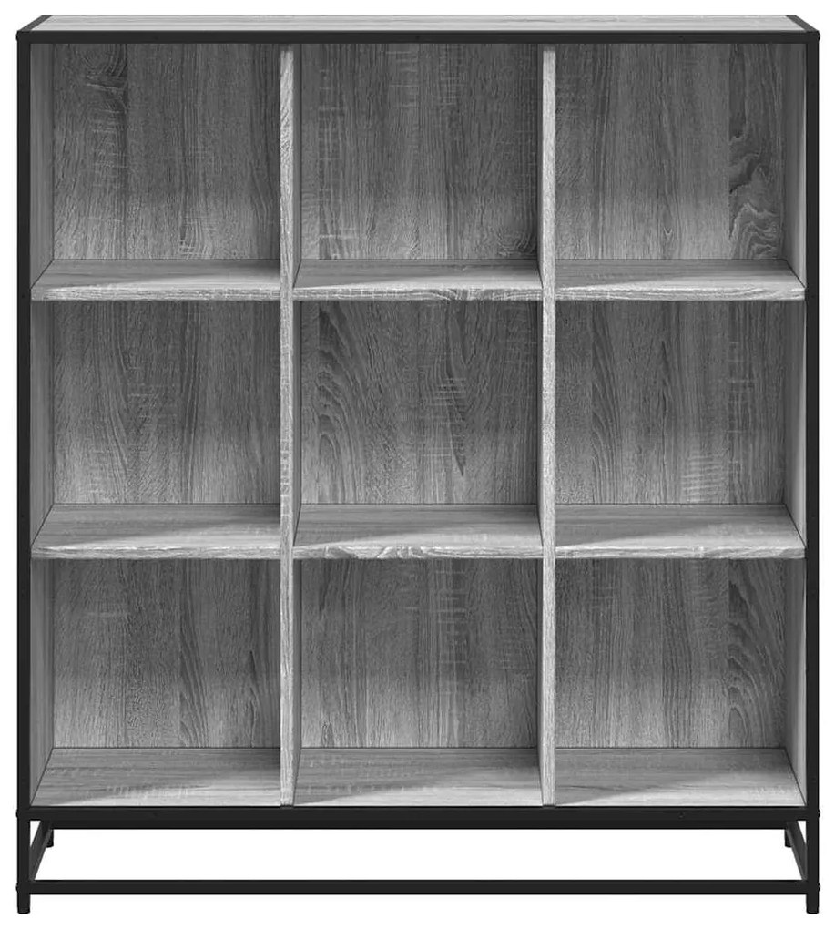 Estante 97,5x33x107,5 cm derivados madeira/metal cinza sonoma