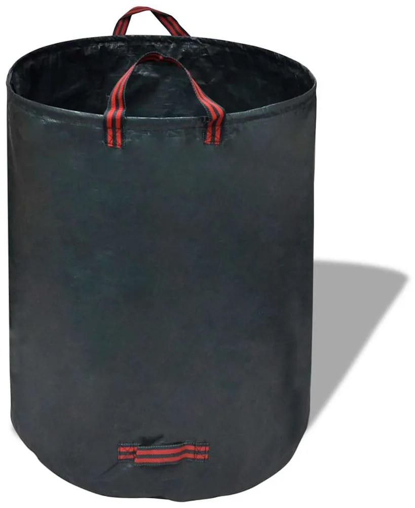 Saco de Resíduos de Jardim Verde Escuro 4 pcs 120 L 150 g/m²