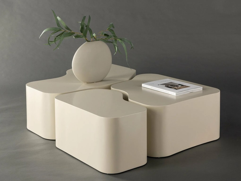 Conjunto de mesas de centro Dallas 4674