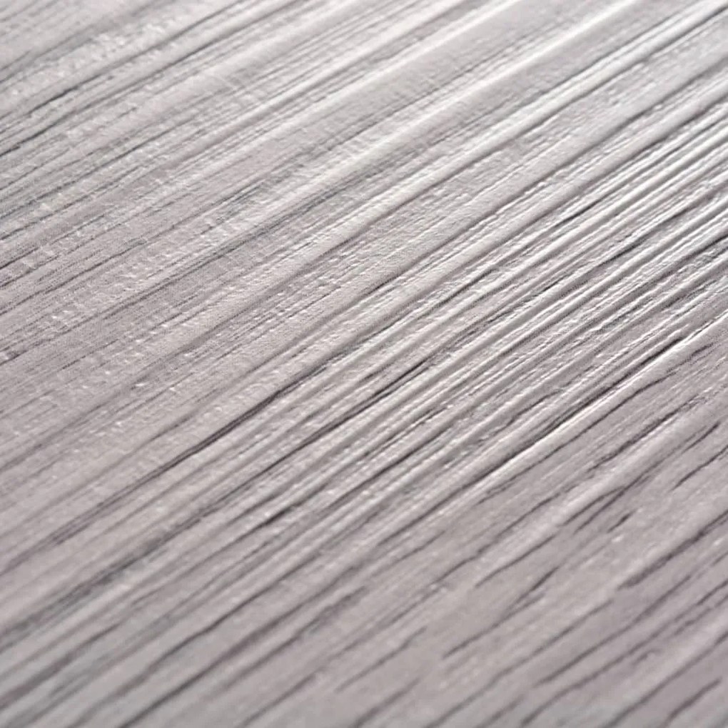 Tábuas soalho PVC não-autoadesivo 5,26 m² 2 mm cinzento-escuro