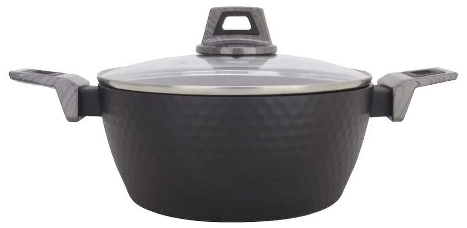 Caçarola Amercook com Tampa Preto Alumínio (ø 20 cm)