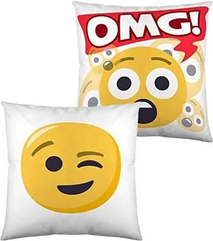 Capa de travesseiro Emoji (40 x 40 cm)