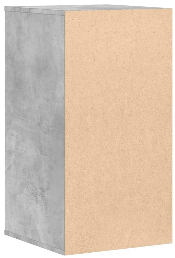 Cómoda com 4 Gavetas - 40x41x76 cm - derivados de madeira - cinzento c