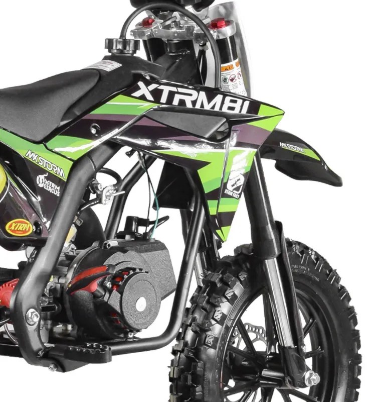 Mota gasolina 50cc crianças MX STORM Verde