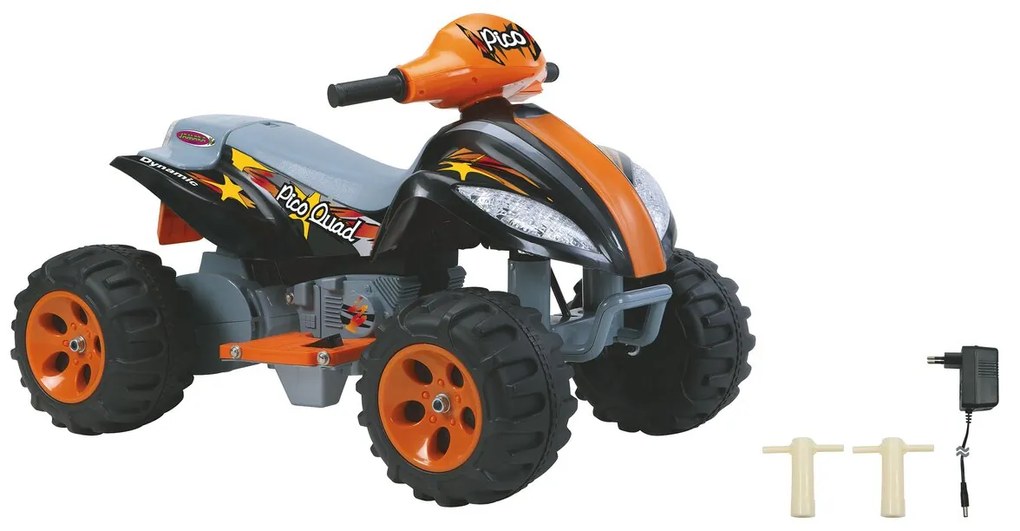 Moto 4 elétrica infantil bateria 6V Quad Pico