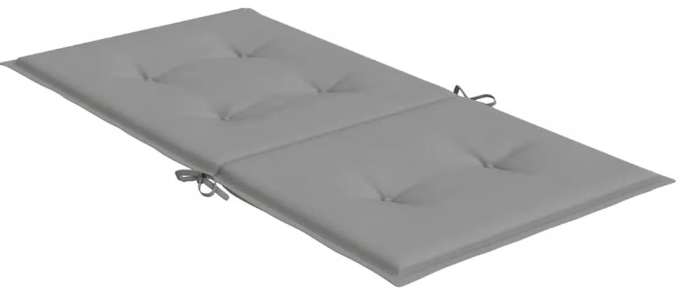 Almofadões lombares p/ cadeiras de jardim 4pcs oxford cinza