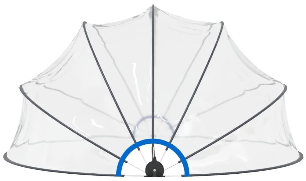 Cúpula de piscina 440x220 cm