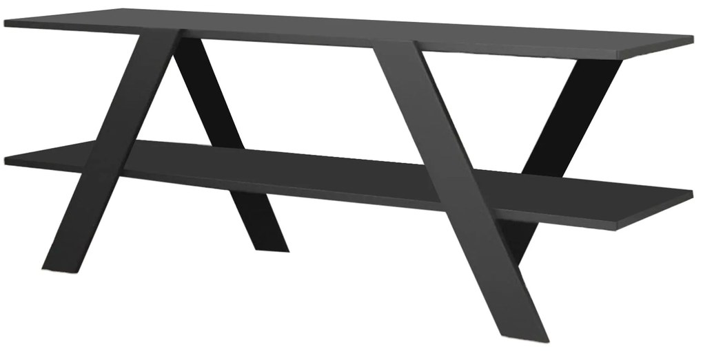 Móvel TV April – Antracite – 120 cm x 45 cm x 33,1 cm