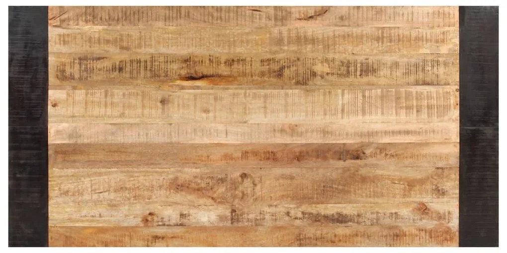 Mesa de jantar 180x90x76 cm madeira de mangueira maciça