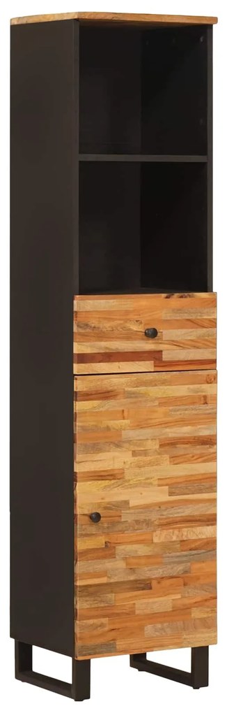 vidaXL Armário de Banheiro Carvalho Artesanal 38 x 33 x 160 cm