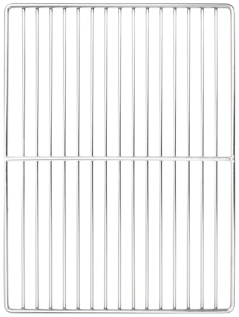 Grelha de Churrasqueira Retangular vidaXL 40x30 cm em Aço Inoxidável 304