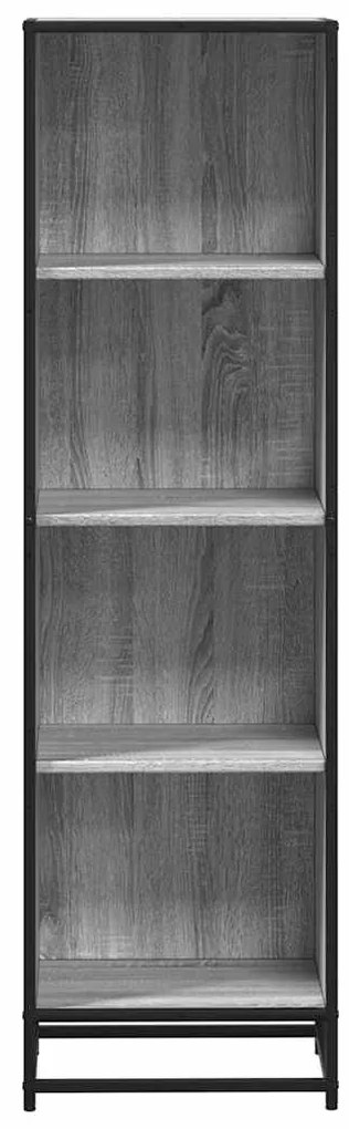 Estante 40x35x139 cm derivados de madeira cinzento sonoma