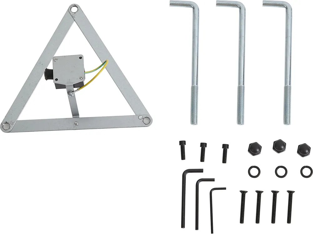 Lanterna de exterior clássica preta com dourado 200cm 3-luzes IP44 - Daphne