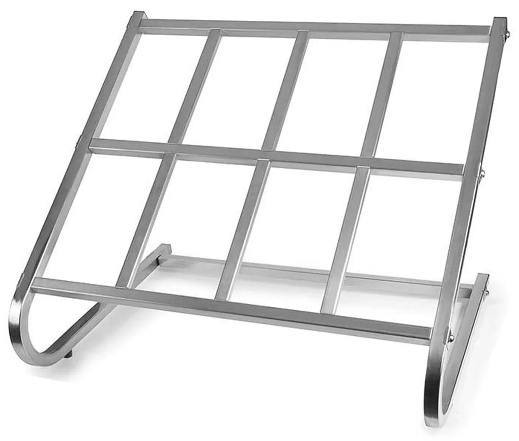Suporte Cuvetes Inox Duplo 78X78X63cm