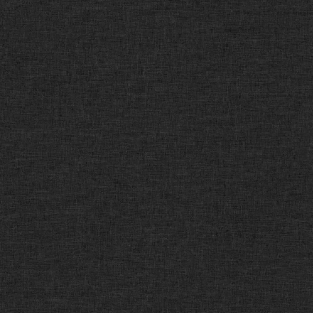 Cadeiras de jantar 2 pcs tecido/couro artificial preto