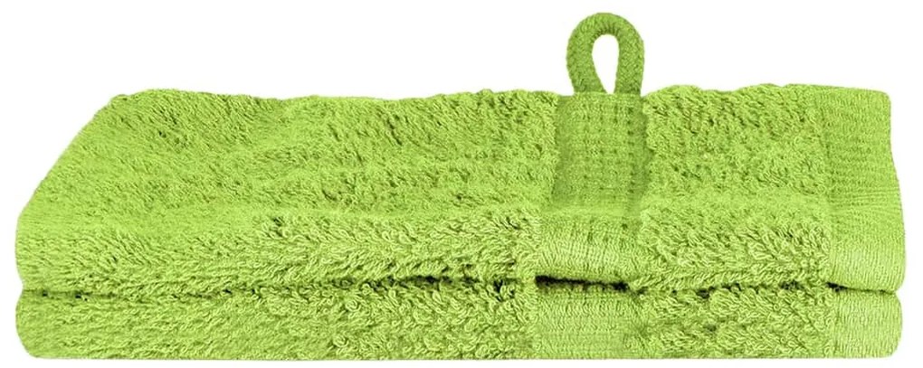 Panos de prato 2 pcs Verde maçã 15 x 21 cm Algodão
