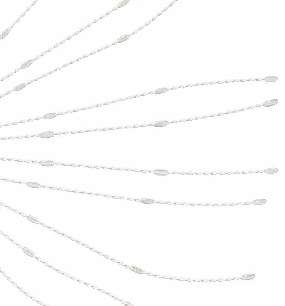 Iluminações estrelares Natal 140 LEDs 4 pcs 17 cm branco quente