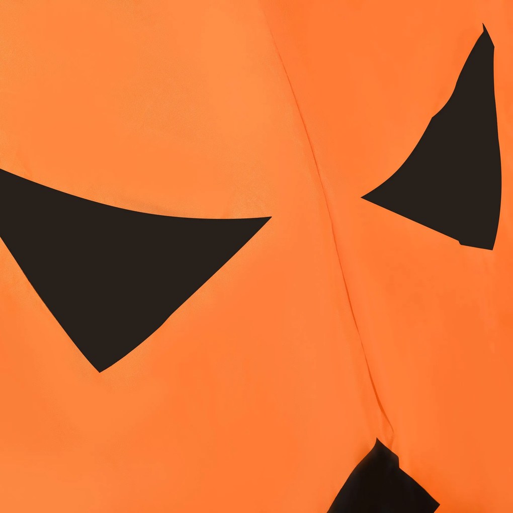 Abóbora Insuflável de Halloween com Gato Altura 91-115cm Decoração de