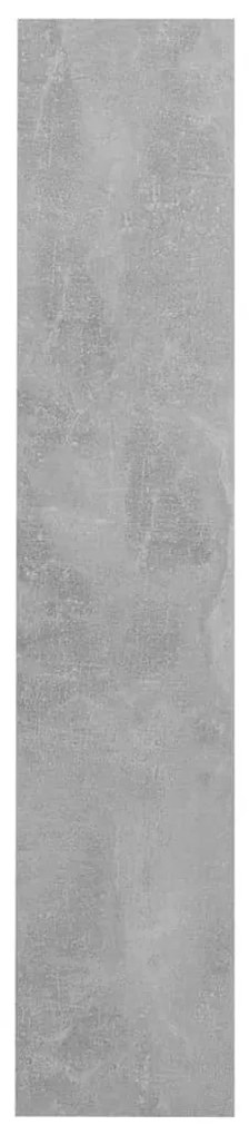 Sapateiras de parede 2 pcs 60x18x90 cm contrapl. cinza cimento