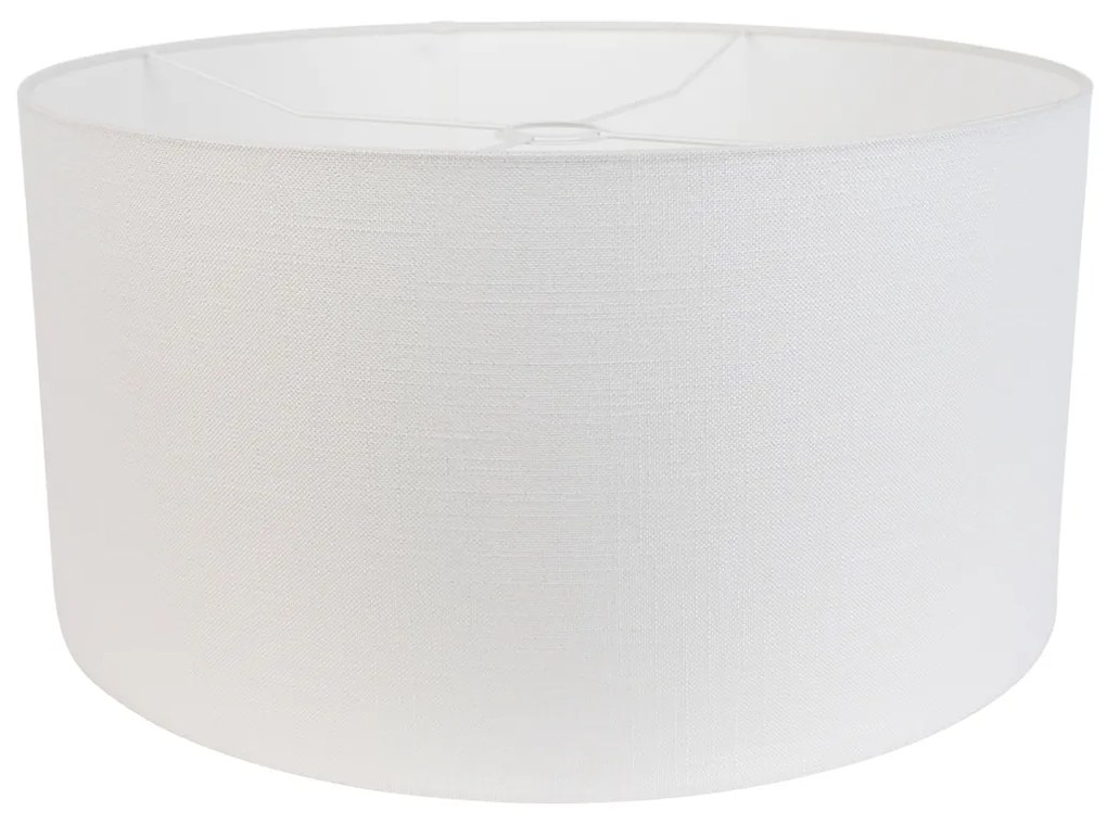 Abajur de tecido branco 50/50/25