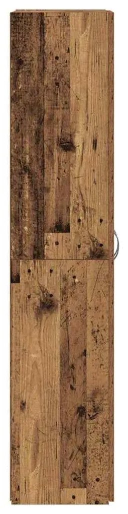 Highboard em Madeira Velha 60 x 32 x 153 cm - feito de madeira engenhe