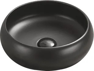 Mexen Lola lavatório de bancada 36 x 36 cm, preto mate - 22213685