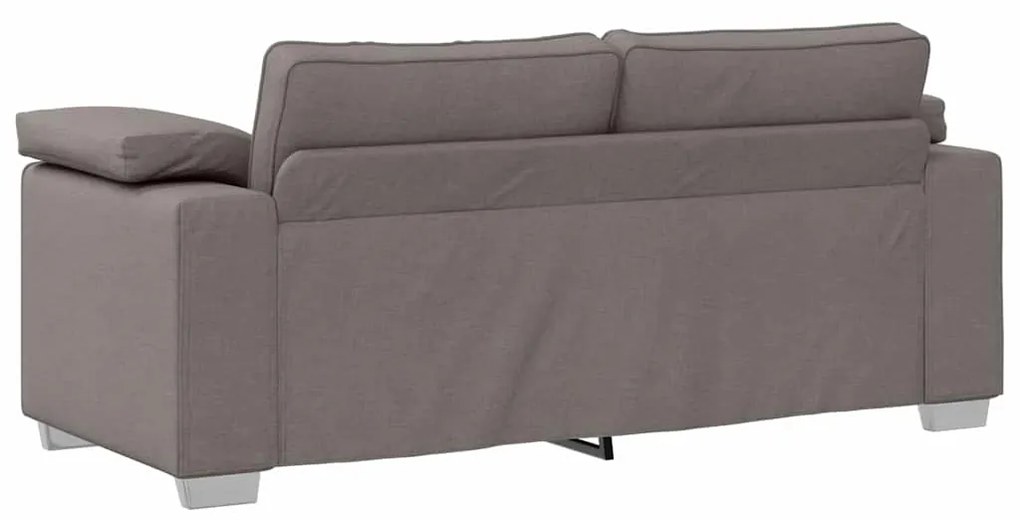 Sofá Loveseat em Taupe - Tecido de 140 cm