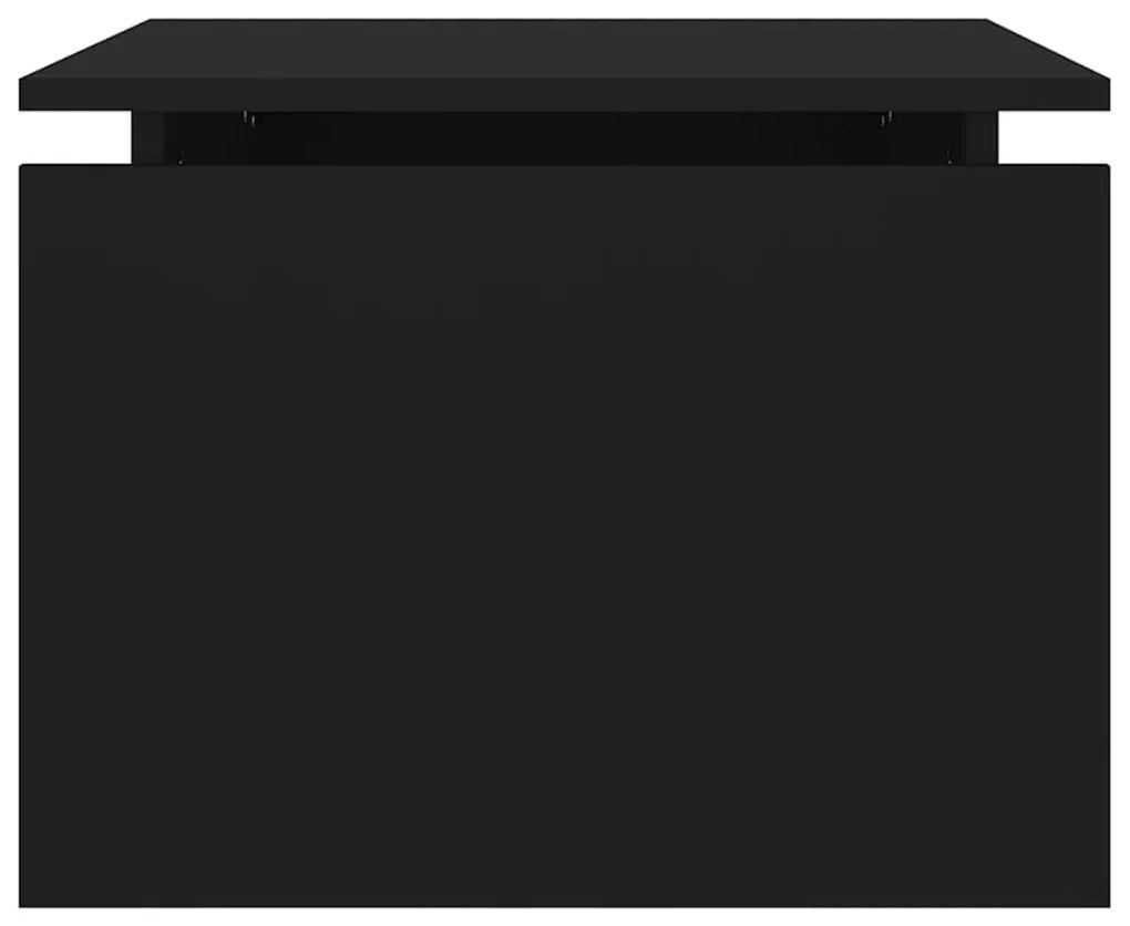 Mesa de centro 68x50x38 cm derivados de madeira preto