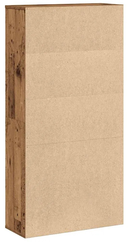 Estante 60x24x120 cm derivados de madeira madeira velha