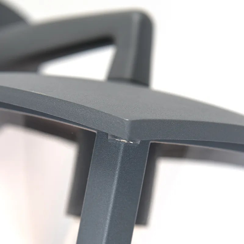 Lanterna de parede exterior clássica cinzento escuro IP44 - Platar Moderno