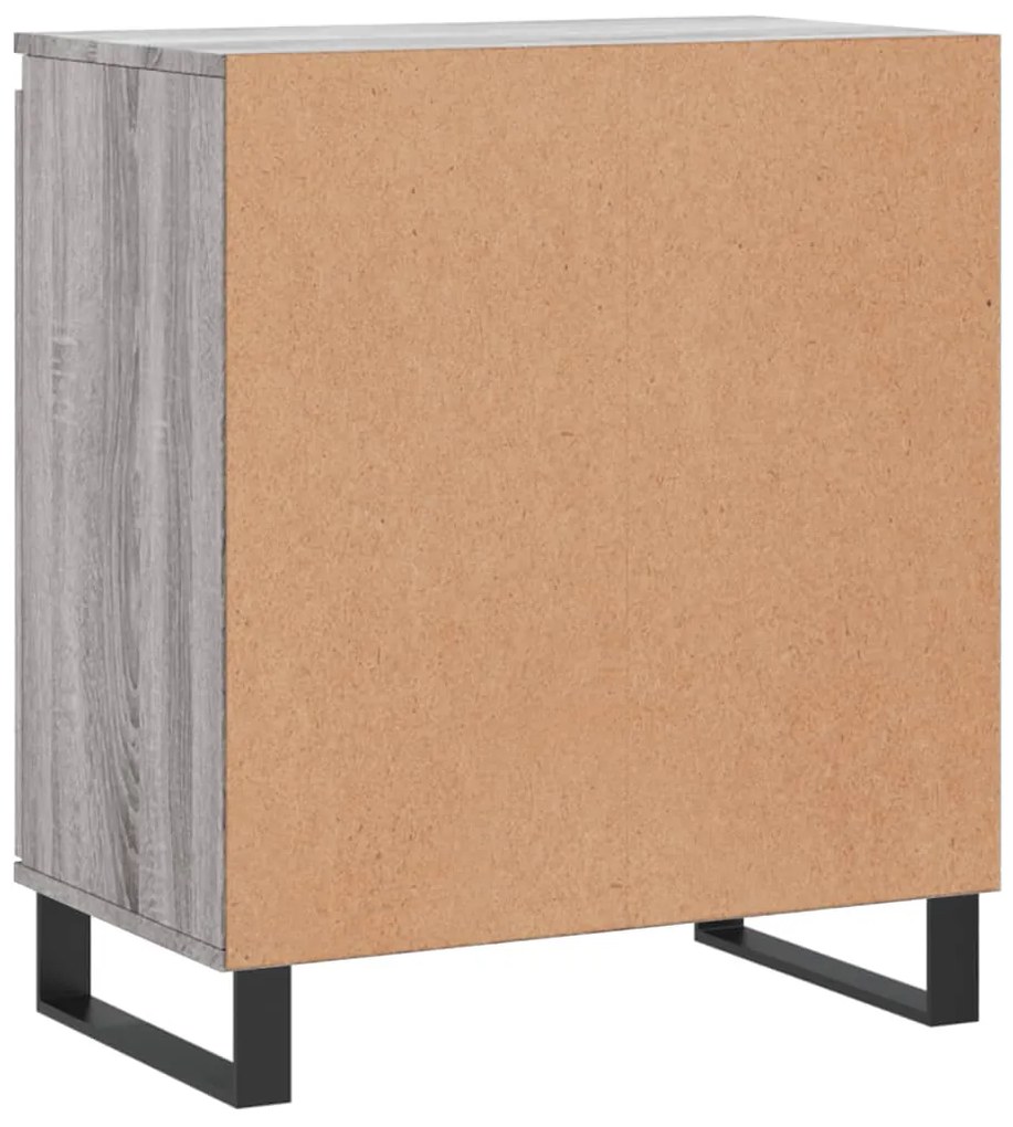 Aparador 60x35x70 cm derivados de madeira cinzento sonoma