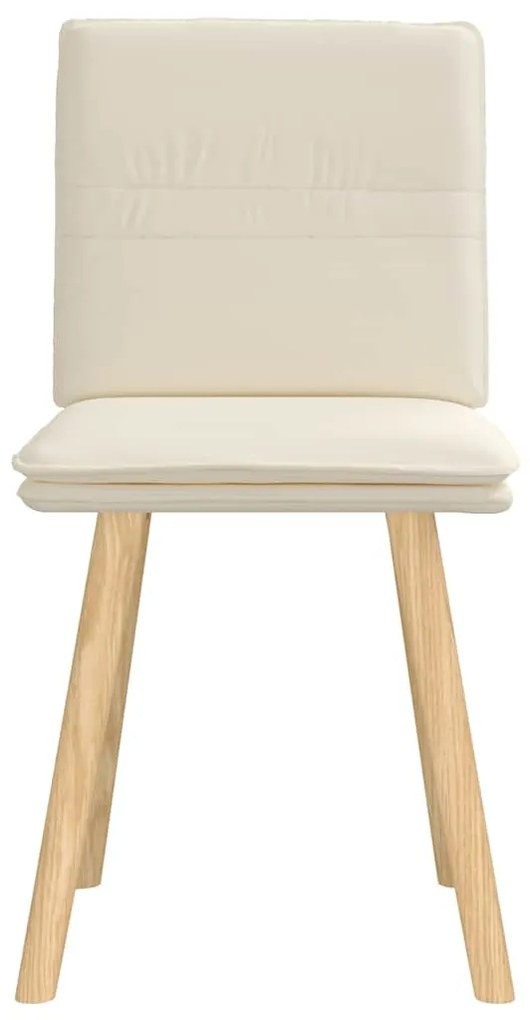 Cadeiras de jantar 2 pcs linho