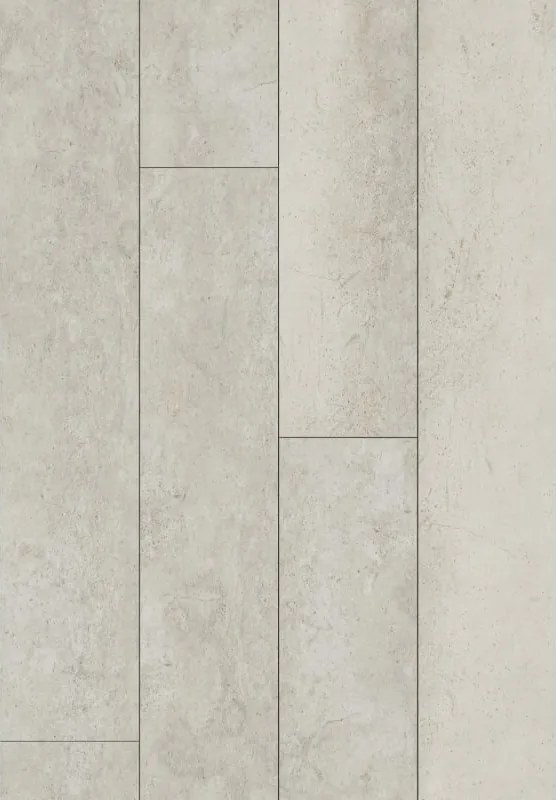 Mexen Baltic Grey painéis vinílicos 1227 x 187 mm LVT Dryback 2,5 mm, substrato PVC, 4 V-Fuga, Travertino