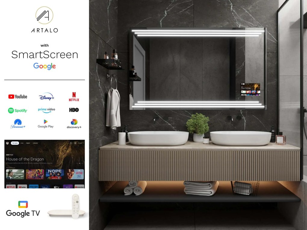 Espelho com iluminação LED M17 premium