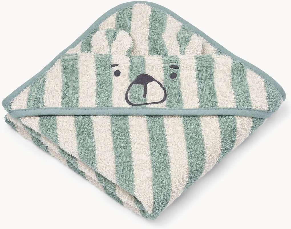 Toalha com capuz para criança em algodão orgânico Albert