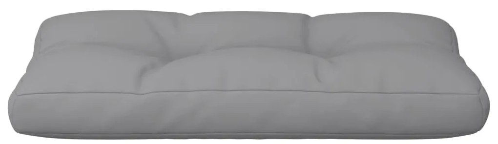 Almofadão para sofá de paletes 80x40x12 cm tecido cinza