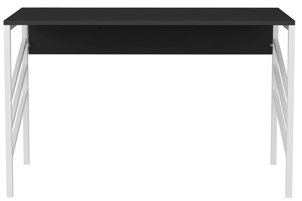 Secretária Josephine – Branco/Antracite – 120 cm x 60 cm x 74,8 cm