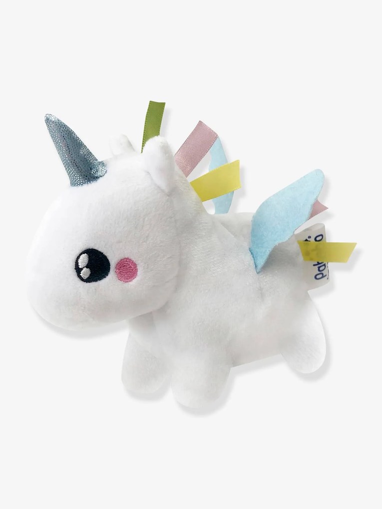 Luz de presença peluche, portátil, PABOBO Shakies branco claro estampado
