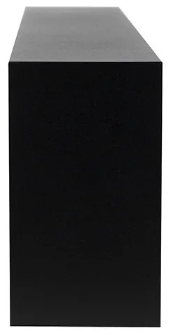 Candeeiro de parede design oblongo preto 35 cm - Houx Design