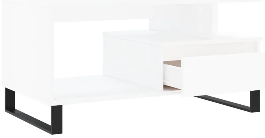 Mesa de centro 90x49x45 cm derivados de madeira branco