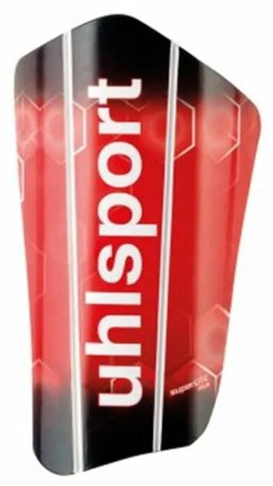 Caneleiras de Futebol Uhlsport Super Lite Plus Multicolor Rojo/Blanco XXS