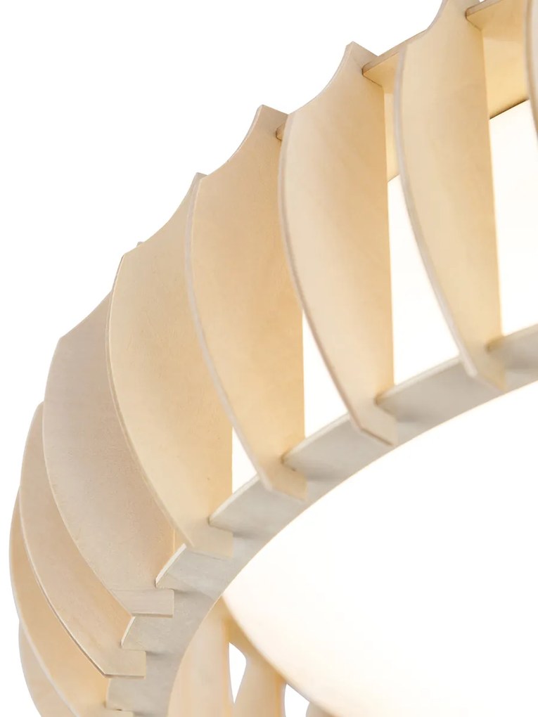 Plafon Escandinavo Bege 60cm incl. LED - Monte Escandinavo