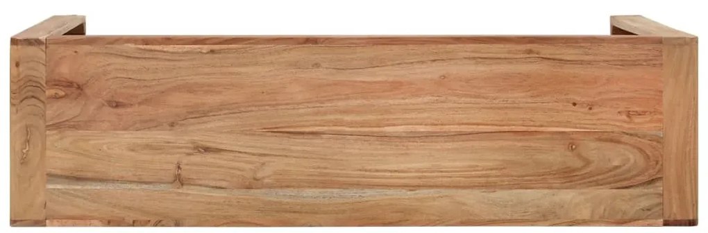 Mesa consola 110x30x76 cm madeira de acácia maciça