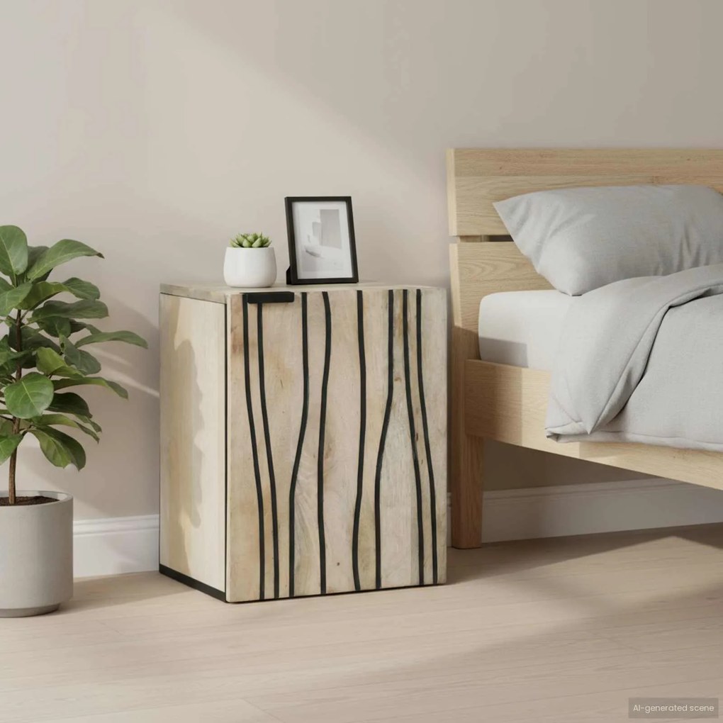 vidaXL Armário para Pia de Banheiro com porta Branco 38 x 33,5 x 48 cm