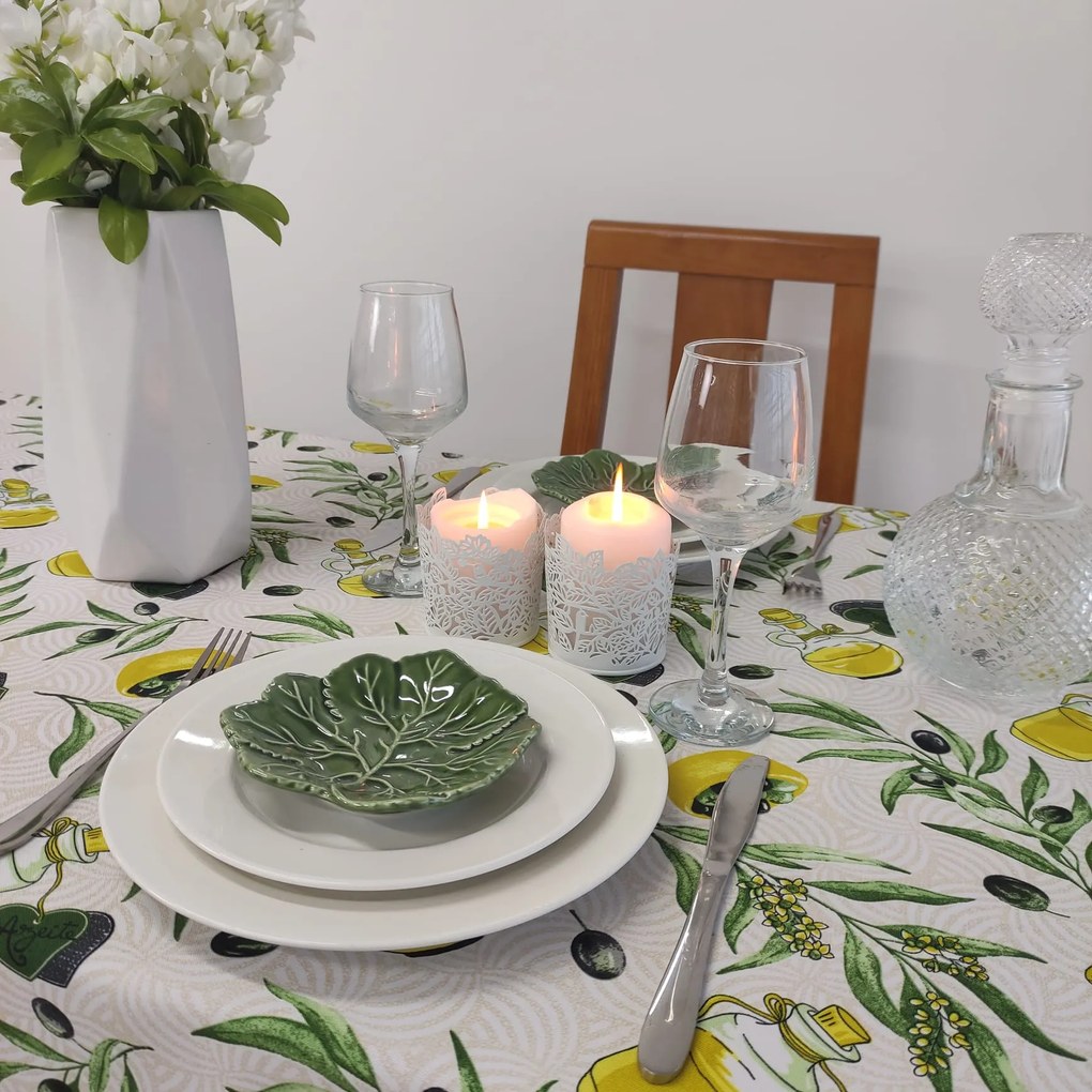 Toalha De Mesa Olive