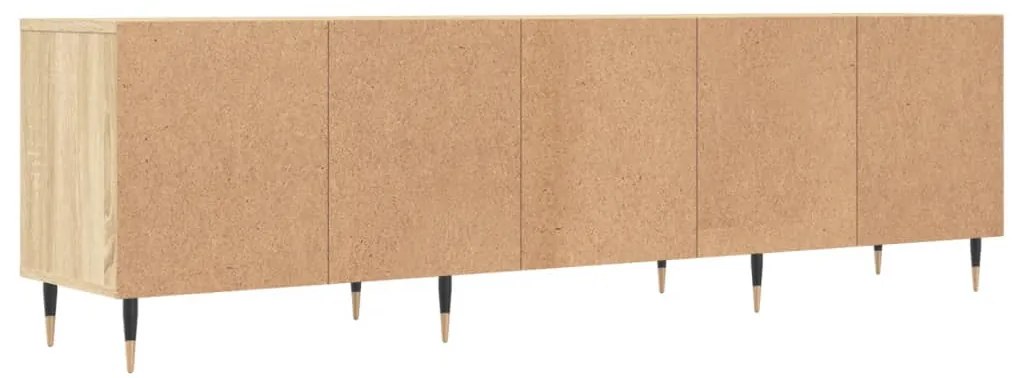 Móvel de TV 150x30x44,5 cm derivados de madeira carvalho sonoma