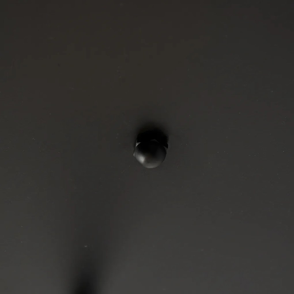 LED Candeeiro de teto inteligente preto com 3 lâmpadas Wi-Fi G95 - Facil Moderno