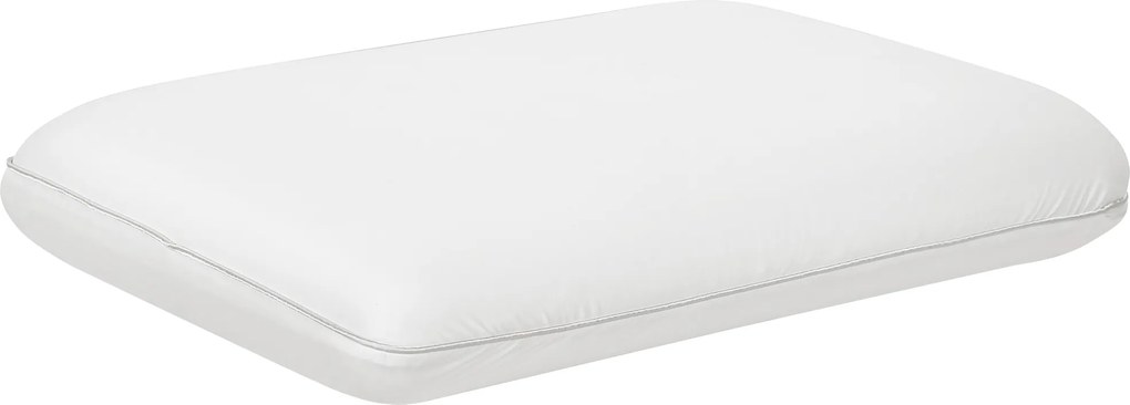 HOMCOM Travesseiro de Espuma Viscoelástica, Almofada Cervical com Capa Removível Ergonômica 60 x 40 cm, Creme branco | Aosom Portugal