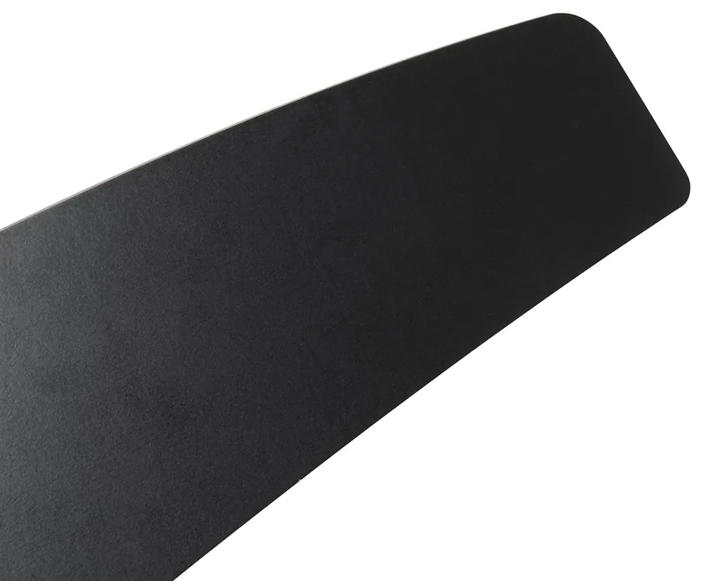 Ventilador de teto inteligente preto com impressão de madeira 132cm incl. LED regulável com controle remoto - Cool