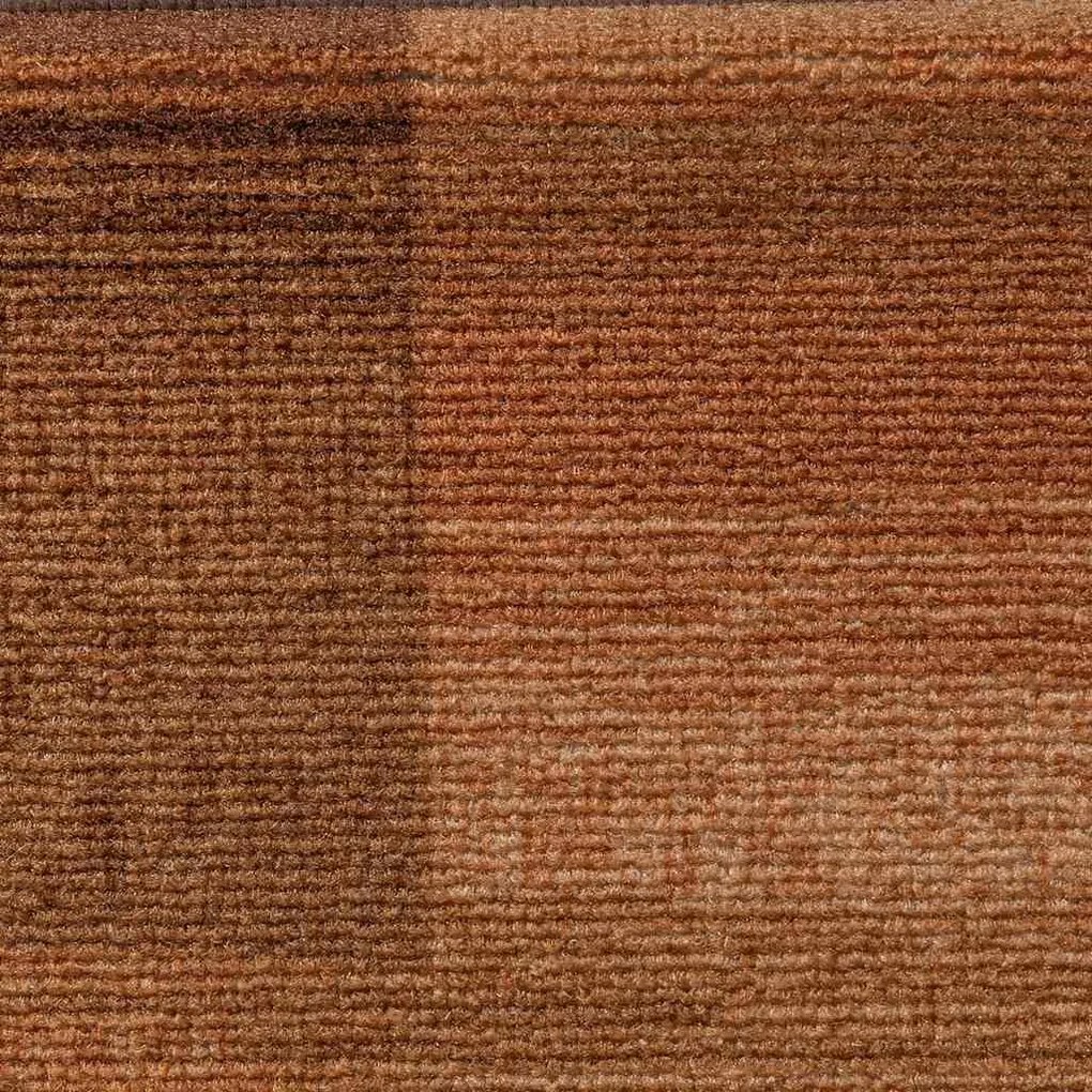 Tapetes de escada adesivos 15 pcs 65x21x4 cm castanho